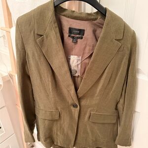 J. Crew Khaki Women's Blazer